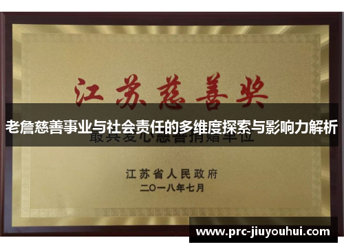 老詹慈善事业与社会责任的多维度探索与影响力解析